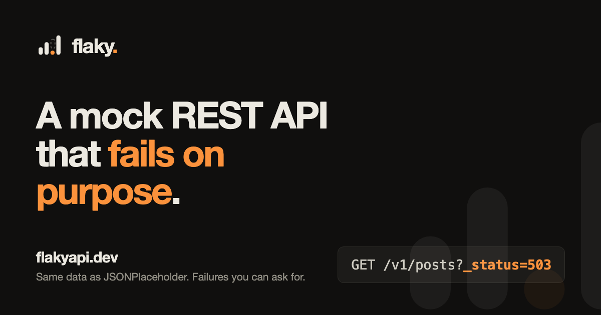 flaky screenshot 1